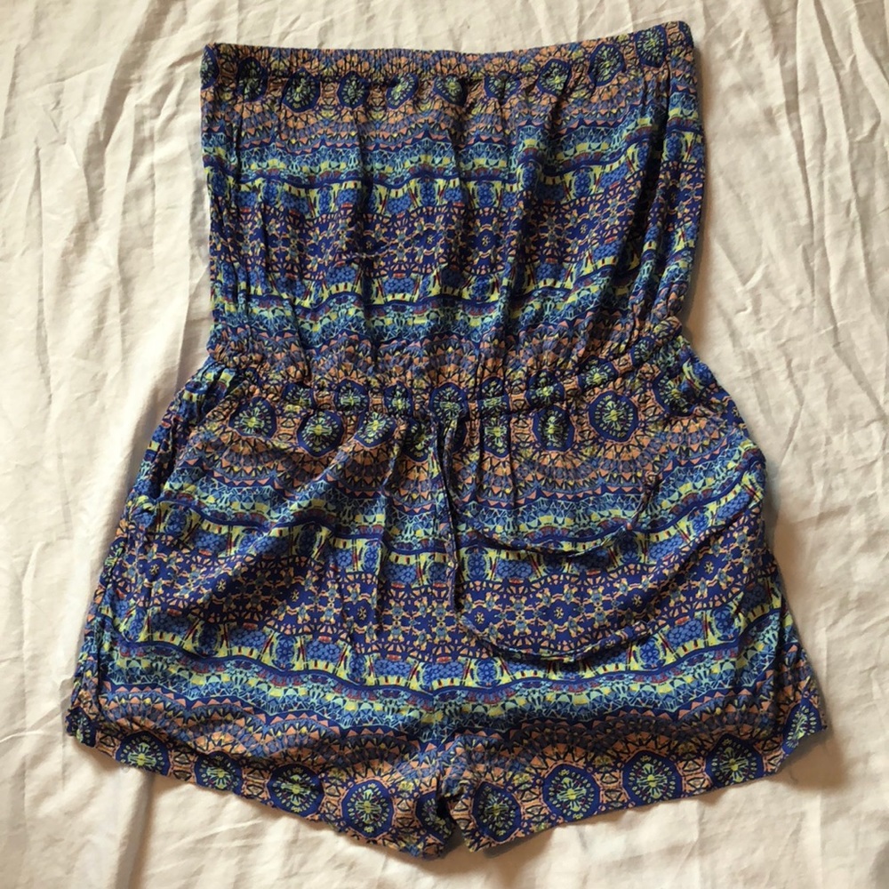 Forever 21 Strapless Romper
